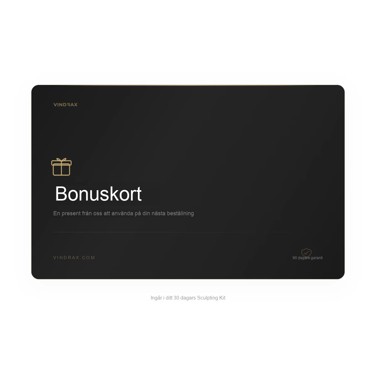 Vindrax bonuskort 100 kr