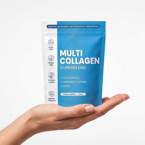 Vindrax Multi Collagen Superblend, påse i handen