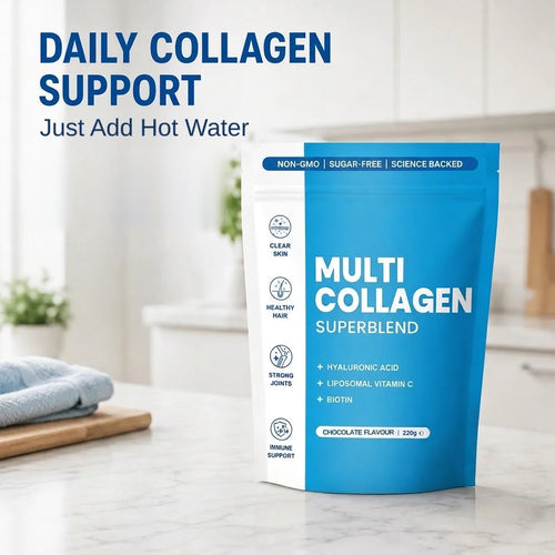 Vindrax Multi Collagen Superblend, blanda bara med varmt vatten